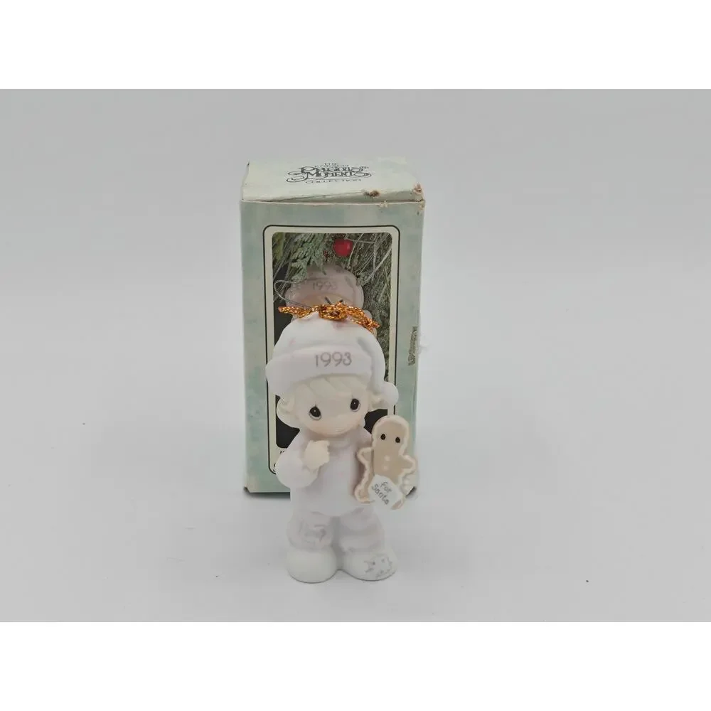 Precious Moments Wishing You The Sweetest Christmas‎ Figurine 530212 1993 Enesco